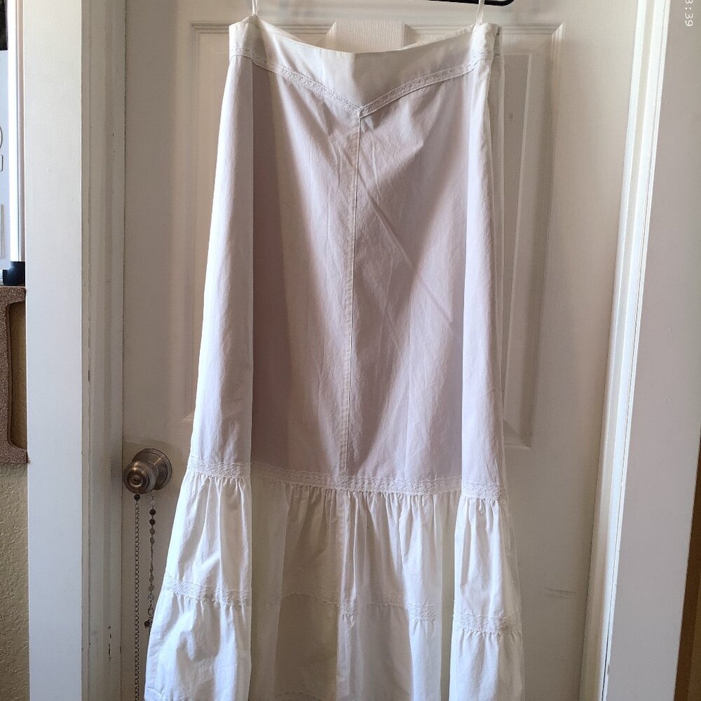 White Maxi Skirt